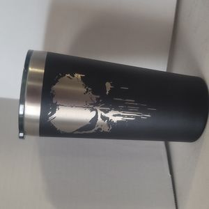 Laser engraved punisher cup